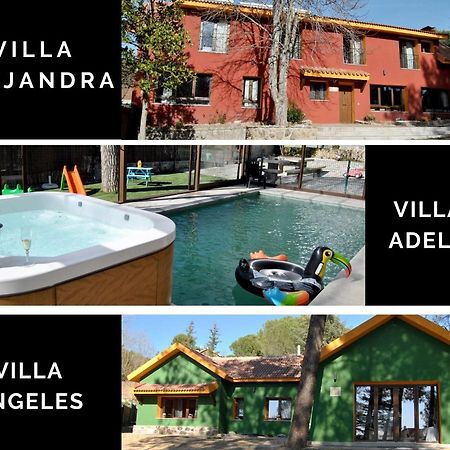 Complejo Casas Rurales Mansiones Y Villas Deluxe Collado Mediano Eksteriør bilde