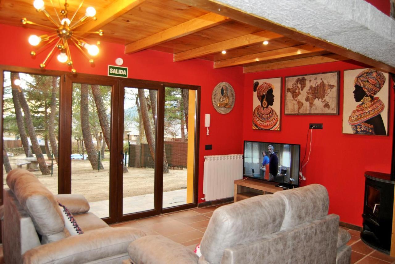 Complejo Casas Rurales Mansiones Y Villas Deluxe Collado Mediano Eksteriør bilde
