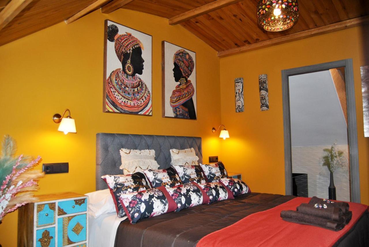 Complejo Casas Rurales Mansiones Y Villas Deluxe Collado Mediano Eksteriør bilde