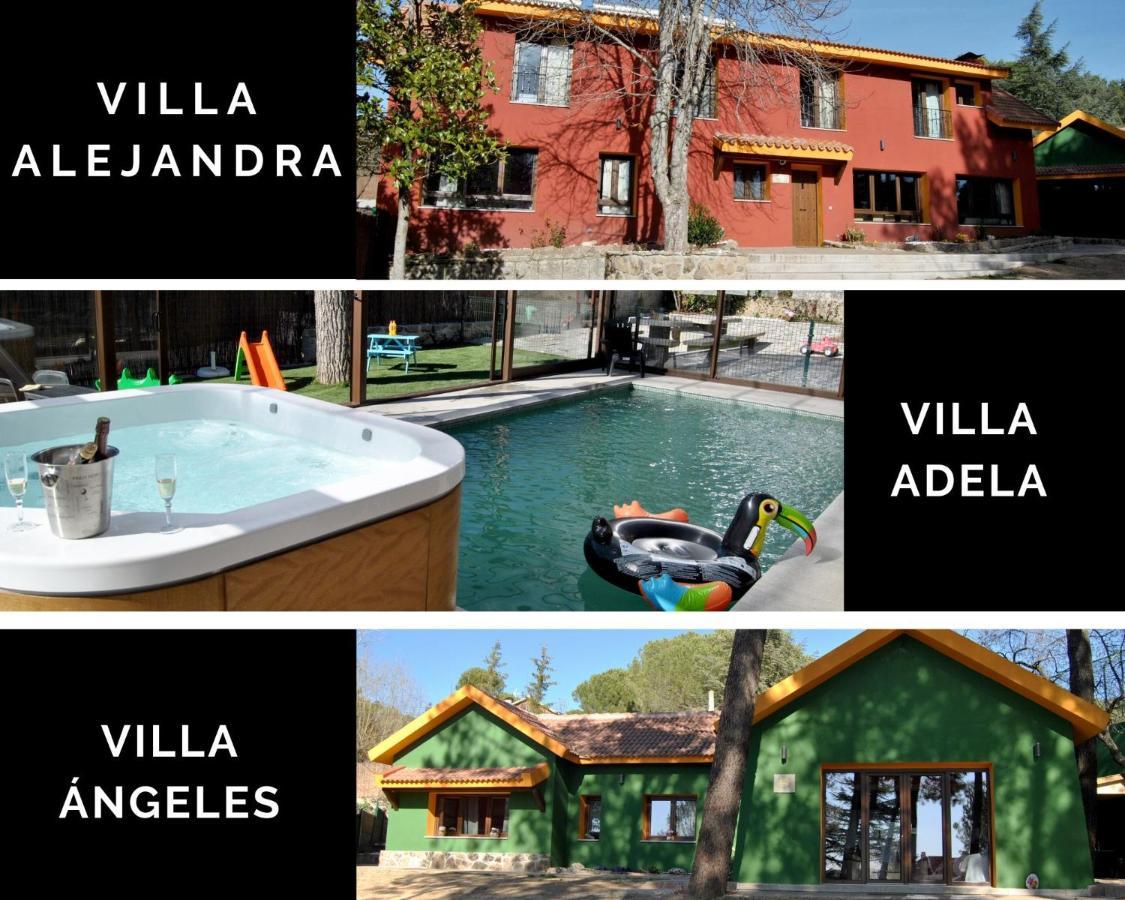 Complejo Casas Rurales Mansiones Y Villas Deluxe Collado Mediano Eksteriør bilde